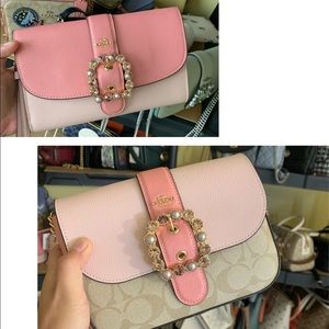 NWT COACH Gemma Crossbody In Colorblock and Clutch